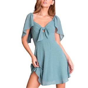 SOLD NWT. Lulu’s Be a Dear skater dress